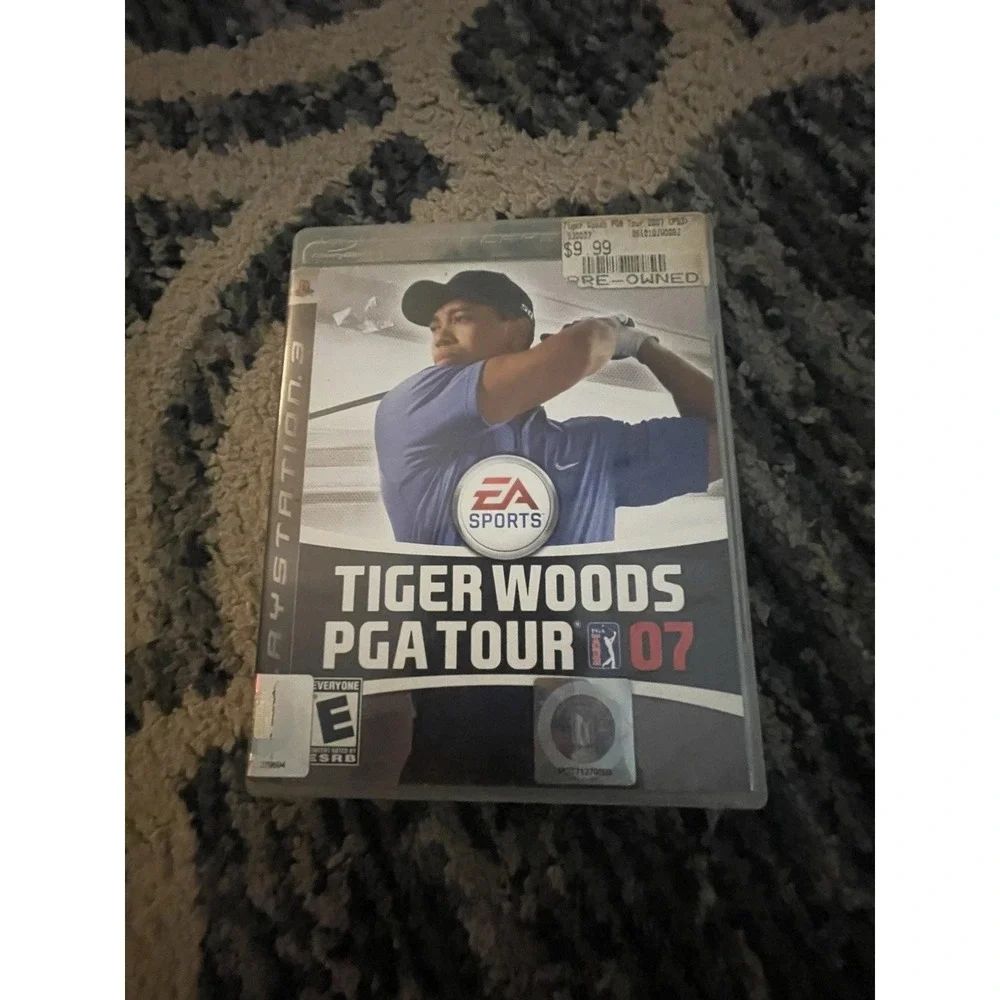 Tiger Woods PGA Tour 07 (Sony PlayStation 3, 2006) Game Original Case